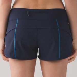 Lululemon Speed Short (4-way Stretch 2.5") size 6